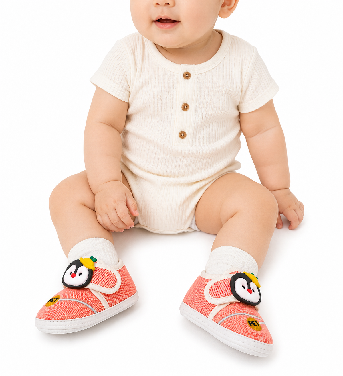 Little Pingu Baby Booties