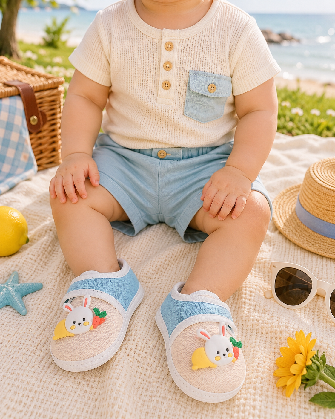 Little Bunny Baby Booties