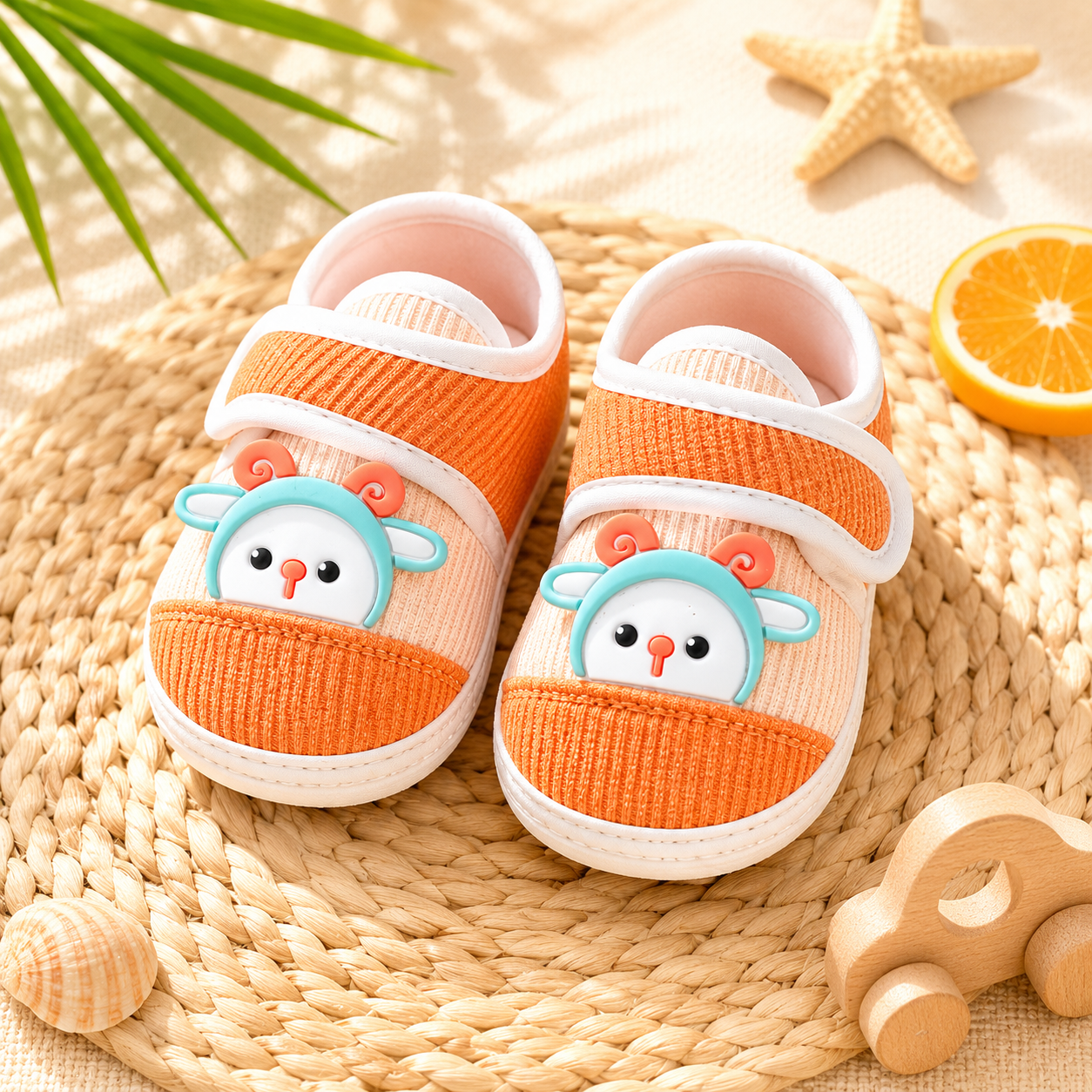 Baba Sheep Baby Booties
