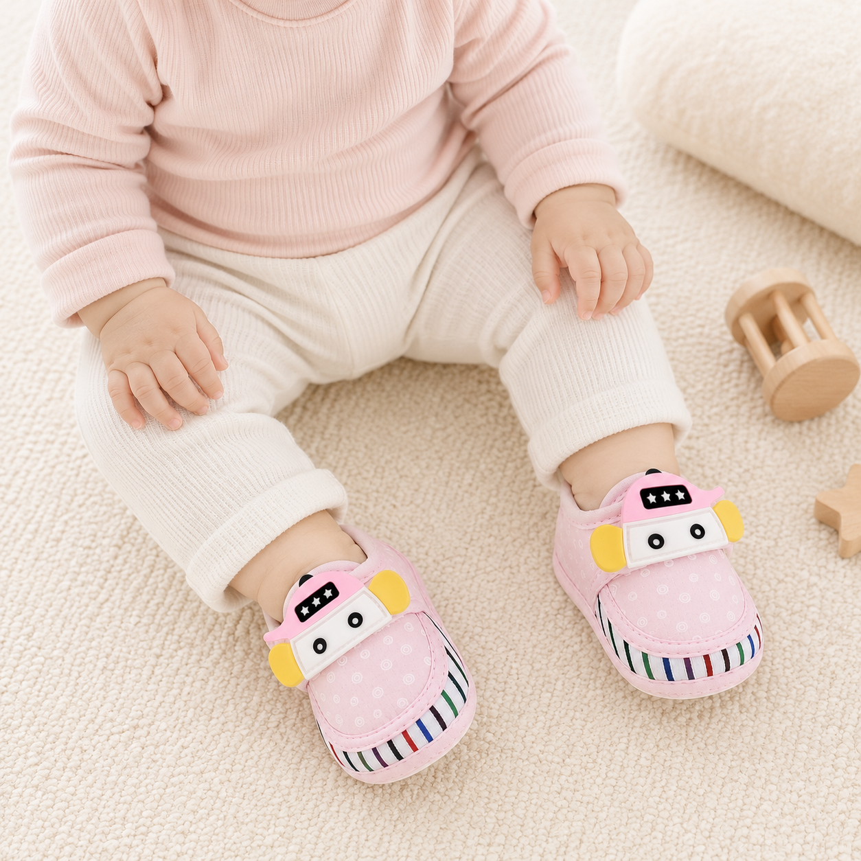 My Car Baby Booties