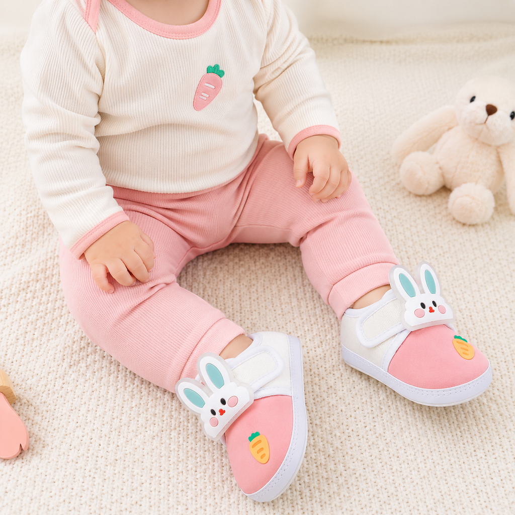 Mr Rabbit Baby Booties