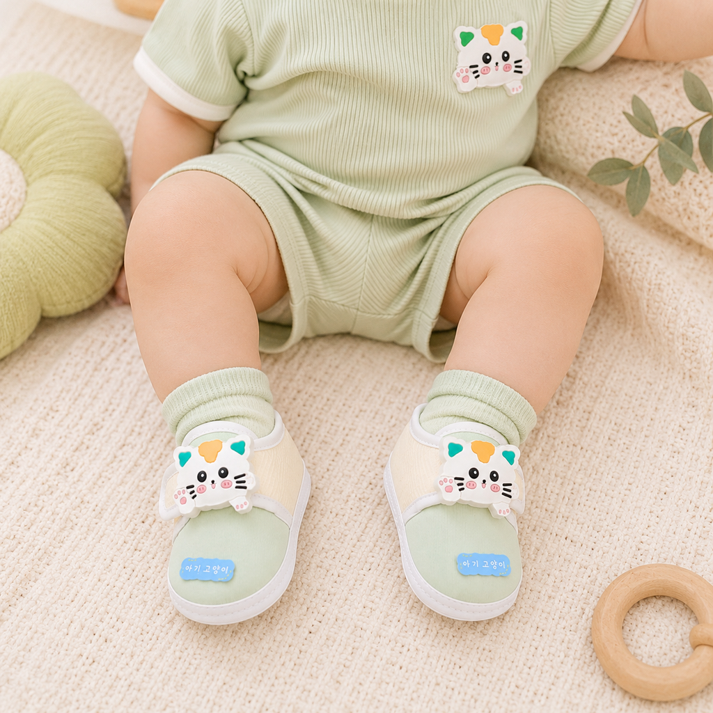 Little Kitty Baby Booties