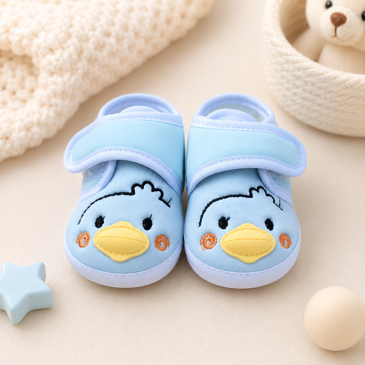 Little Duck Baby Booties