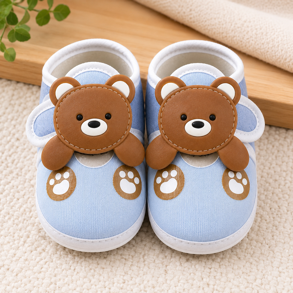 Little Teddy Baby Booties
