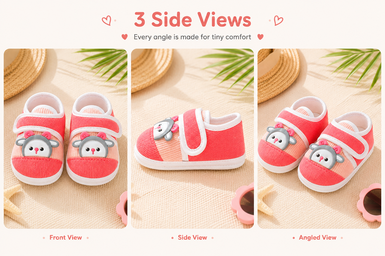 Baba Sheep Baby Booties