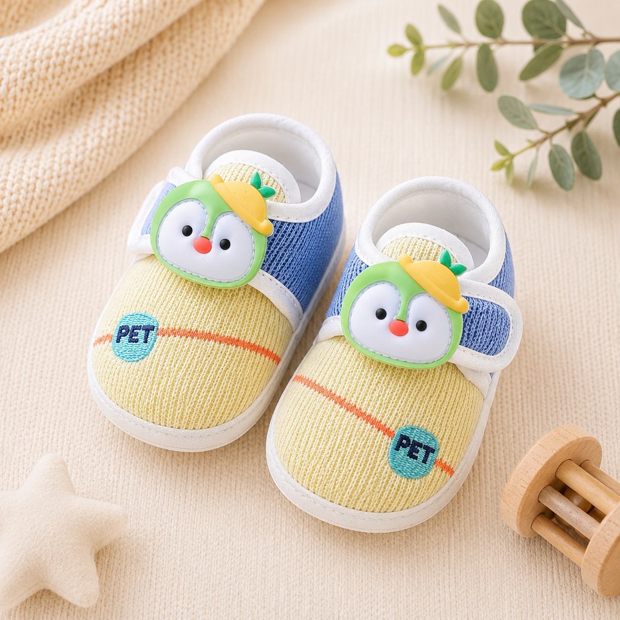 Little Pingu Baby Booties